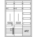 Hager ZB335C25LS KS 2ZP VF 5-reihig APZ universZ...