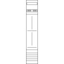 Hager ZH52P3K KF 2ZP universZ H 1350mm 1-feldig