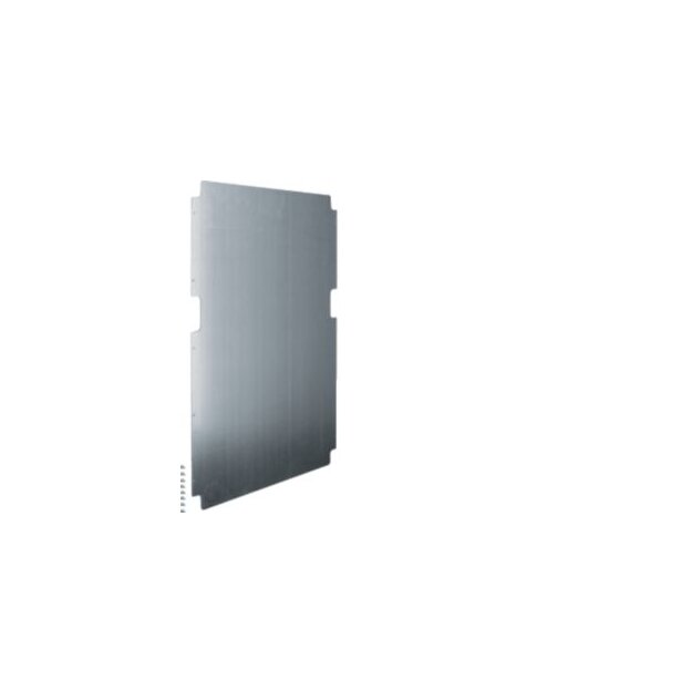 Hager UZ52M1 Montageplatte universN H=800mm 2-feldig