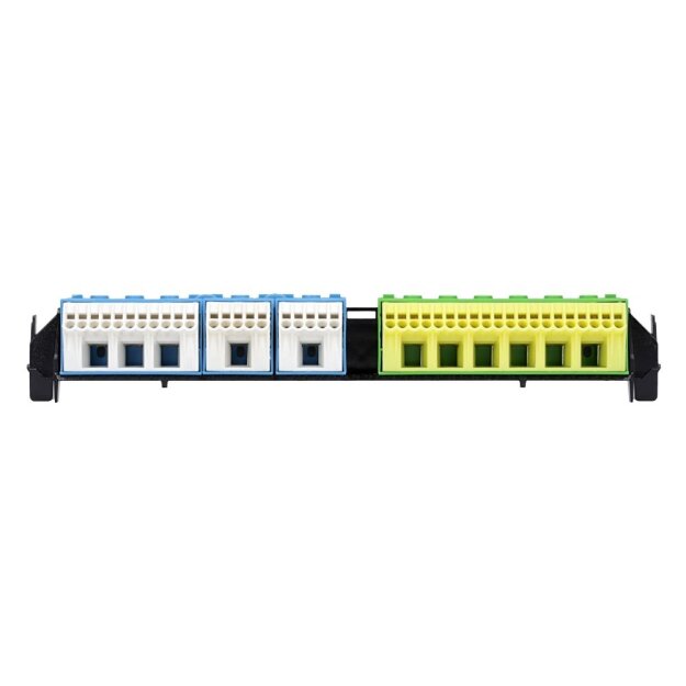 Hager VZ464 Klemmenträger QuickConnect bestückt 4-reihig