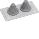 Hager FZ415S Kabeleinführung 2 Kabel D=23-55 SK II