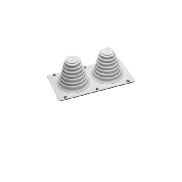 Hager FZ415N Kabeleinführung 2 Kabel D=30-72mm SK I