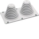 Hager FZ415N Kabeleinführung 2 Kabel D=30-72mm SK I
