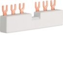 Hager KD302M Phasenschiene 3-polig Gabel 10mm² 63A 2...