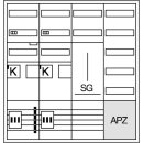 Hager ZB34SEQ29A KS 2ZP SG VF 5-reihig APZ eHZ 1100x1050x205