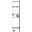 Hager ZH3ET22N KF universZ 2ZP BKE-I OKK H1050mm 1-feldig