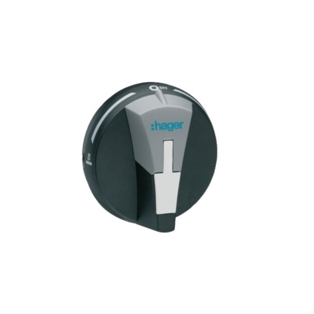 Hager HZC016 Drehantrieb für Lastumschalter 20-80A