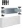 Hager UD12C1 Baustein universN 150x500mm mit Montageplatte