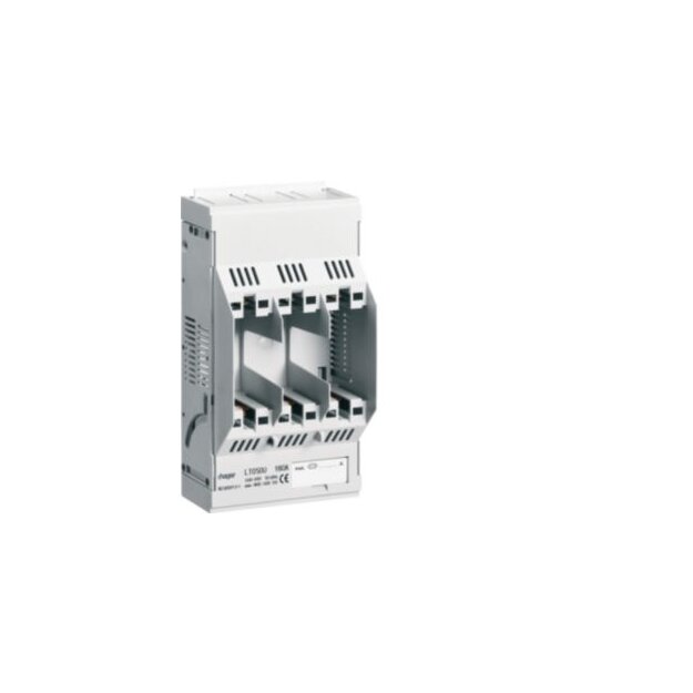 Hager LT050U NH00-Unterteil 3x160A Montageplatte 95mm2