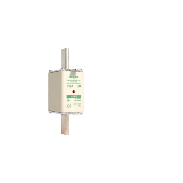 Hager LNH1160M6A NH-Sicherung NH1 aM 690V 160A K-Melder