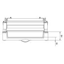 Hager UD31A1N Baustein universN 450x250mm für Reihenklemme