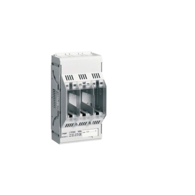 Hager LT056U NH00-Unterteil 0 3x160A SS 60mm 95mm2