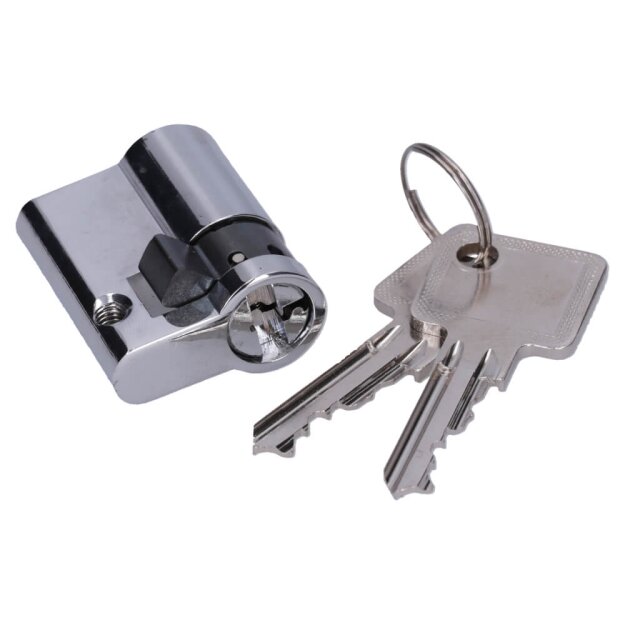 Hager ZAY50994 ProfHalbZyl universZ + 2 Schlüssel