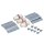 Hager P86D7 Verbindungssatz 90Sl universZ IP43