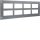 Hager FZ881WF Deckblech geschlitzt IP41 350x400 BxT