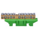 Hager KM11E Messingklemme NZ-Zählertafel PE 11 Klemmstellen