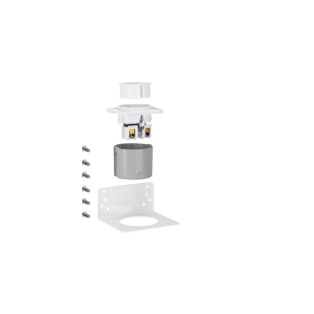 Hager VZ00APZ Steckdose mit Haltewinkel univers APZ