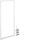 Hager FZ52B Blendrahmen universZ 2-feldig 1400x550