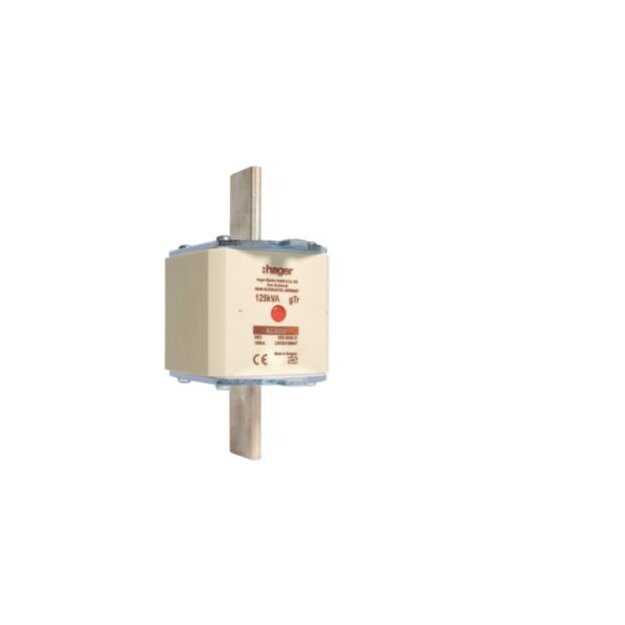 Hager LNH30180M4T NH-Sicherung NH3 gTr 400V 125kVA 180A M