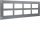 Hager FZ882WF Deckblech geschlitzt IP41 600x400 BxT