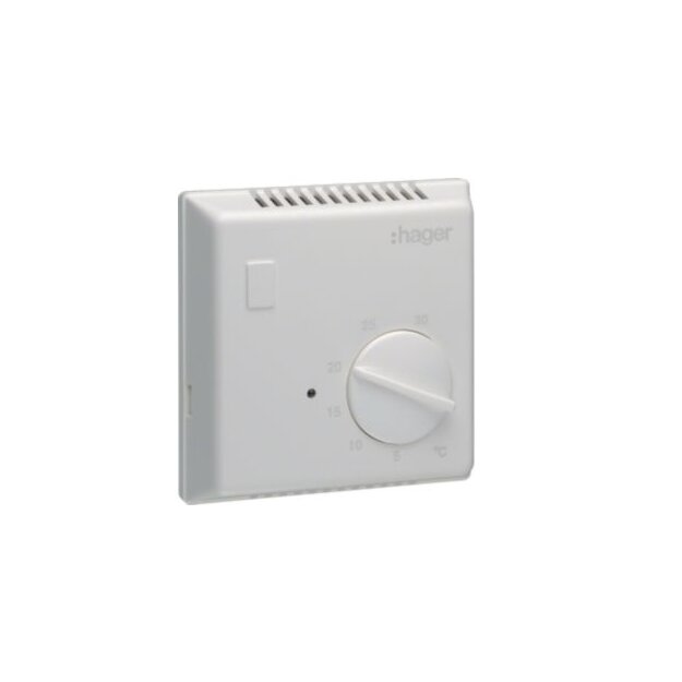 Hager EK053 Raumthermostat Bimetall mit Schließer und LED