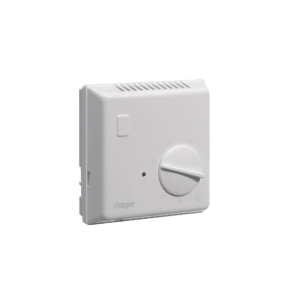 Hager EK052 Raumthermostat Bimetall mit Wechselkontakt