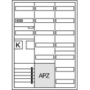 Hager ZB33SEF157 KS 1ZP RES VF 5/7-reihig APZ eHZ...