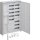 Hager ZB33SEF157 KS 1ZP RES VF 5/7-reihig APZ eHZ 1100x800x205