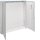 Hager ZB34ES Zählerschrank IP44 SKII 1100x1050x160
