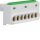 Hager GZ07E PE-Klemme 1x7 Klemmstellen IP2X Grün Gelb