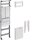 Hager ZU21A Einbausatz universZ 900mm 1ZP 1-feldig
