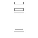 Hager ZU22 Einbausatz universZ 900mm 1ZP 1-feldig