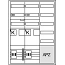 Hager ZB33SEQ25A KS 2ZP VF 5-reihig APZ eHZ 1100x800x205