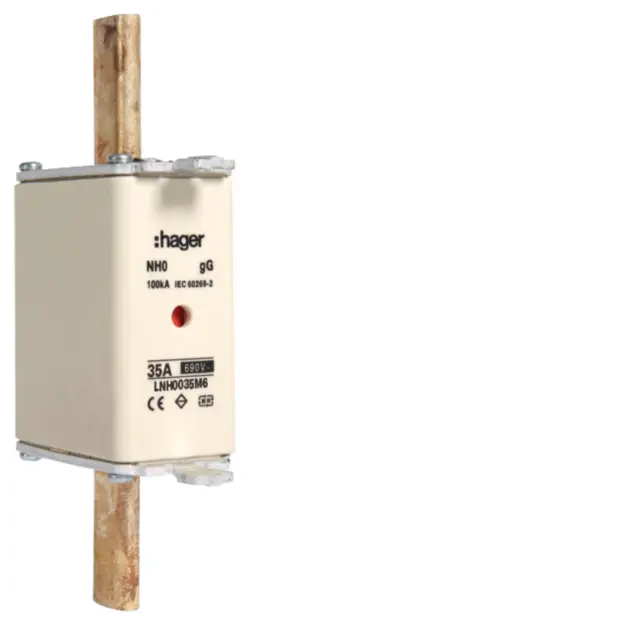 Hager LNH0035M6 NH-Sicherung NH0 gG 690V 35A K-Melder