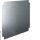 Hager UZ32M1 Montageplatte universN H=500mm 2-feldig