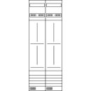 Hager ZK52U7N KF 4ZP universZ H 1350mm 2-feldig
