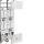 Hager ZK52U5N KF 3ZP SG universZ H 1350mm 2-feldig