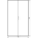 Hager FG24WD Schrank univers IP54 SKI 1900x1100x400mm