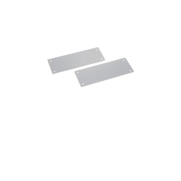 Hager FZ911WS Seitenblende für Sockel IP41 400x100mm