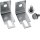 Hager FZ410XE Wandbefestigungswinkel Set 4 Stück