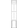 Hager ZU41L Einbausatz universZ 1200mm 2ZP 1-feldig