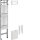 Hager ZU41G Einbausatz universZ 1200mm 2ZP 1-feldig