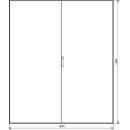 Hager FG26KD Schrank univers IP54 SKI 1900x1600x600mm