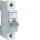 Hager MBS140 LS-Schalter 1-polig 6kA B-40A 1M QC