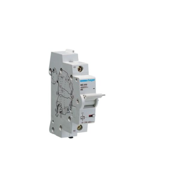 Hager MZ203 Arbeitstromauslöser 230-415V AC 110-130V DC
