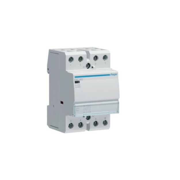 Hager ESC463 InstallationsSchütz 63A 4S 230V