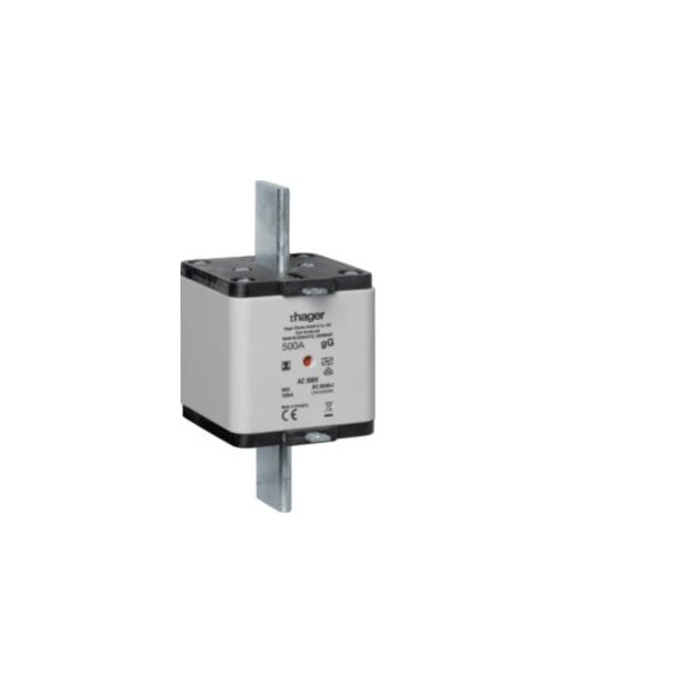 Hager LNH3500MK NH-Sicherung NH3 gG 500V 500A Iso-Griff