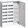 Hager FWB63K1 Feldverteiler AP univers 144PLE mit Mediafeld