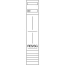 Hager ZH53X1 KF 1ZP RES universZ H 1350mm 1-feldig