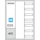 Hager ZB33VT7APZ2 SYS VF 7-reihig APZ MM universZ...